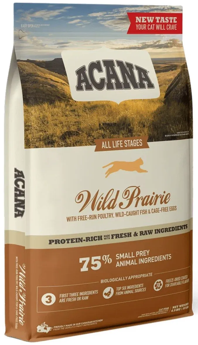 Сухой корм для кошек Acana (Акана) Wild Prairie с курицей и рыбой класса холистик